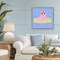 Stupell Industries Summer Pool Float Cat Floating Frame, design by Krissy Mast